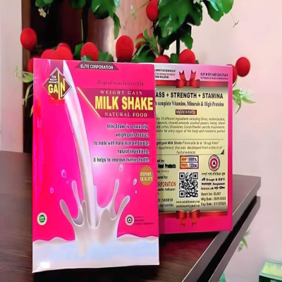 Milk shake natural food
